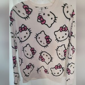 Hello Kitty size small fleece pullover